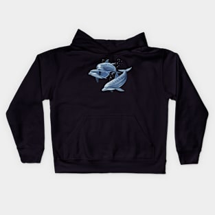 Dolphin Family Kids Hoodie